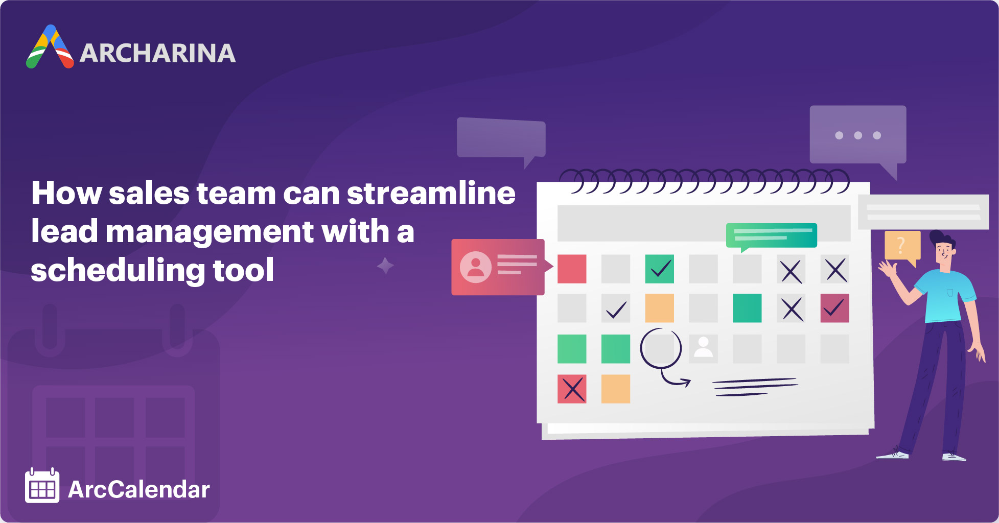 How sales team can streamline lead management with a scheduling tool